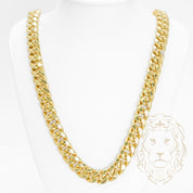 Chaîne - Or 10K jaune cuban link 13mm - CHG833