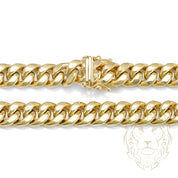 Chaîne - Or 10K jaune cuban link 13mm - CHG833