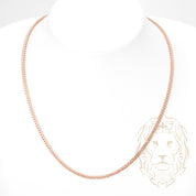 Chaîne - Or 10K rose franco coupe diamant 3.2mm - CHG839