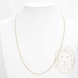Chaîne - Or 18K jaune câble 1mm - CHG884