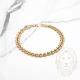 Bracelet - Or 18K jaune italien 7.3mm - BRG756