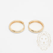 Hoops - Or 10K jaune essentiels 2.5mm X 13mm - BOG994