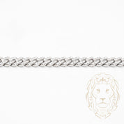 Bracelet - Or 14K blanc franco rond 3.2mm - BRG759