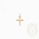 Pendentif - Or 10K jaune croix - PEG885