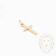 Pendentif - Or 10K jaune croix - PEG885