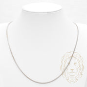 Chaîne - Or 10K blanc franco rond solide 1.7mm - CHG892