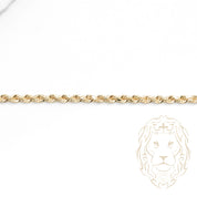 Collier - Or 10K jaune pendentif "Nana" pavé de diamants lab VVS 2.00CT - CHGL018