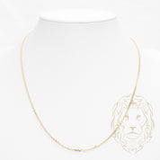 Chaîne - Or 10K jaune câble carré coupe diamant 1.8mm - CHG905