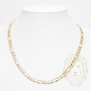 Chaîne - Or 10K jaune figaro 6.2mm - CHG913