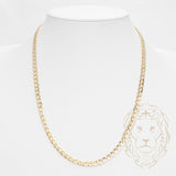 Chaîne - Or 10K jaune curb 4.9mm - CHG919