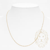 Chaîne - Or 10K jaune singapour 1.4mm - CHG926