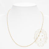 Chaîne - Or 10K jaune singapour 1.5mm - CHG928