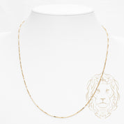 Chaîne - Or 10K jaune boîte 1mm - CHG929