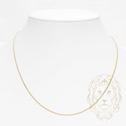 Chaîne - Or 10K jaune curb 1mm - CHG933