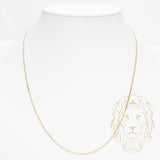 Chaîne - Or 10K jaune curb 1.2mm - CHG934