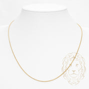 Chaîne - Or 10K jaune franco solide 1.2mm - CHG940