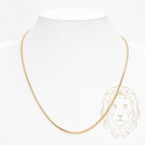 Chaîne - Or 10K jaune franco solide 3mm - CHG943