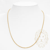 Chaîne - Or 10K jaune pineapple franco solide coupe diamant 2.1mm - CHG947