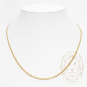 Chaîne - Or 10K jaune cuban link solide 2.6mm - CHG960