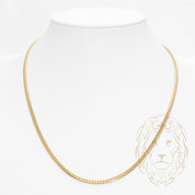 Chaîne - Or 10K jaune cuban link solide 3.85mm - CHG962