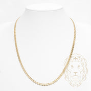 Chaîne - Or 10K jaune marin solide 4.5mm - CHG969