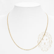 Chaîne - Or 10K jaune ultra curb solide 3.2mm - CHG974