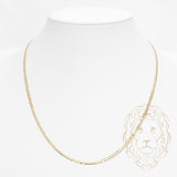 Chaîne - Or 10K jaune ultra curb solide 2.8mm - CHG973