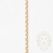 Chaîne - Or 10K jaune câble carré coupe diamant 1.8mm - CHG905