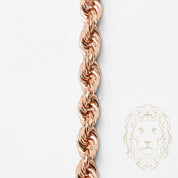 Chaîne - Or 10K rose torsade solide 4.4mm - CHG906