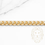 Bracelet - Or 10K jaune franco solide 6mm - BRG790