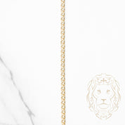 Chaîne - Or 10K jaune curb 2.4mm - CHG917