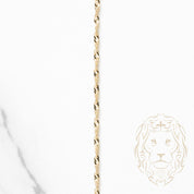 Chaîne - Or 10K jaune singapour 1.3mm - CHG927