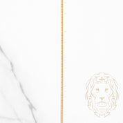 Chaîne - Or 10K jaune curb 1mm - CHG933