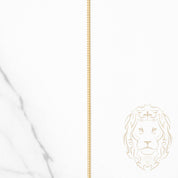 Chaîne - Or 10K jaune curb 1.2mm - CHG934