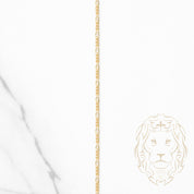 Chaîne - Or 10K jaune figaro 1.2mm - CHG935