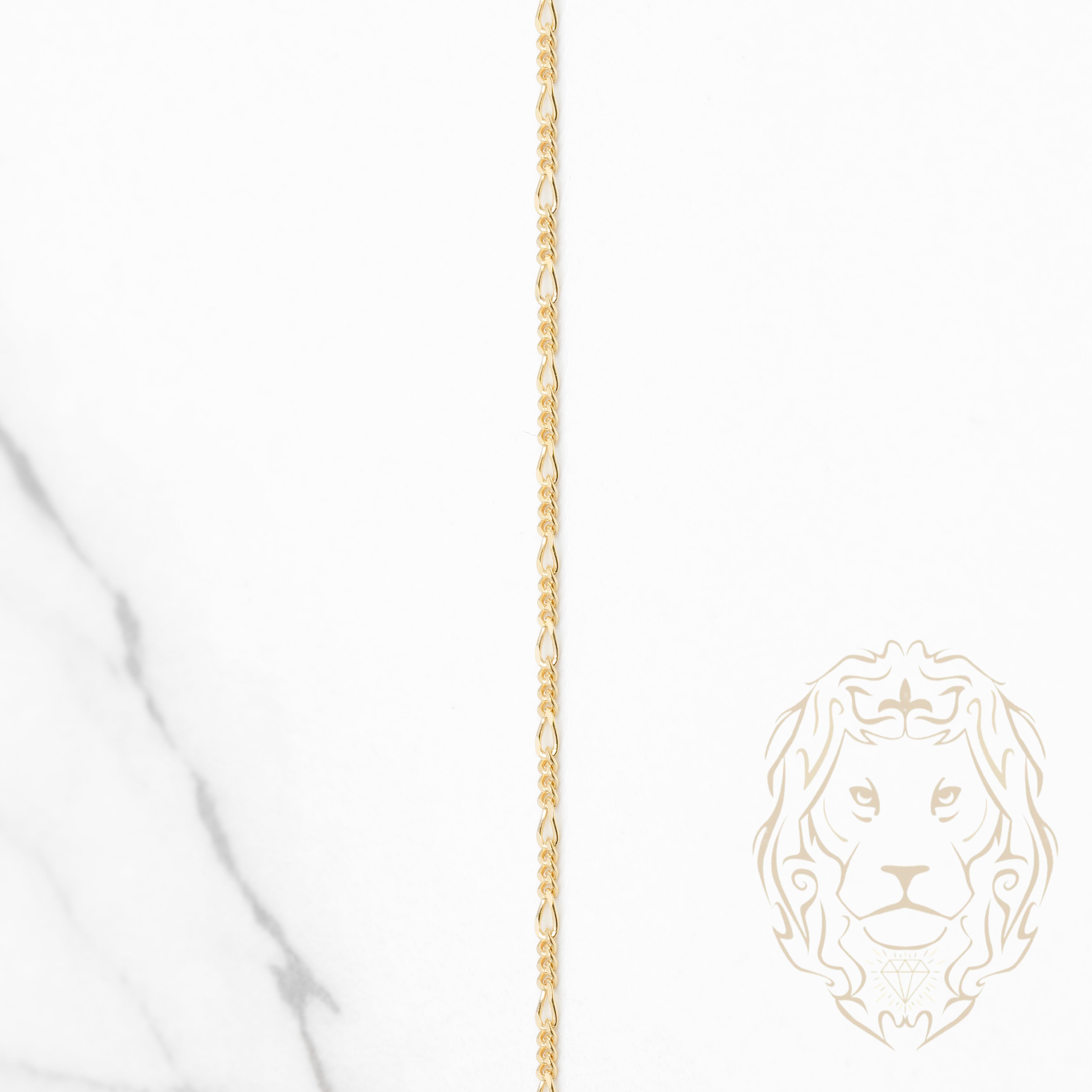 Chaîne - Or 10K jaune figaro 1.2mm - CHG935