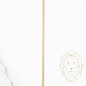 Chaîne - Or 10K jaune franco solide 1.2mm - CHG940