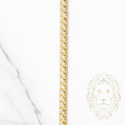 Chaîne - Or 10K jaune franco solide 3mm - CHG943