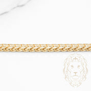 Bracelet - Or 10K jaune franco solide 3.8mm - BRG787