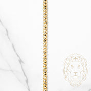 Chaîne - Or 10K jaune pineapple franco solide coupe diamant 2.1mm - CHG947