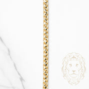 Chaîne - Or 10K jaune pineapple franco solide coupe diamant 3mm - CHG949