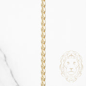 Chaîne - Or 10K jaune marin solide 3.3mm - CHG967