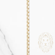 Chaîne - Or 10K jaune marin solide 3.6mm - CHG968