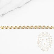 Bracelet - Or 10K jaune marin solide 4.5mm - BRG802