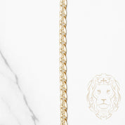 Chaîne - Or 10K jaune marin solide 4.5mm - CHG969