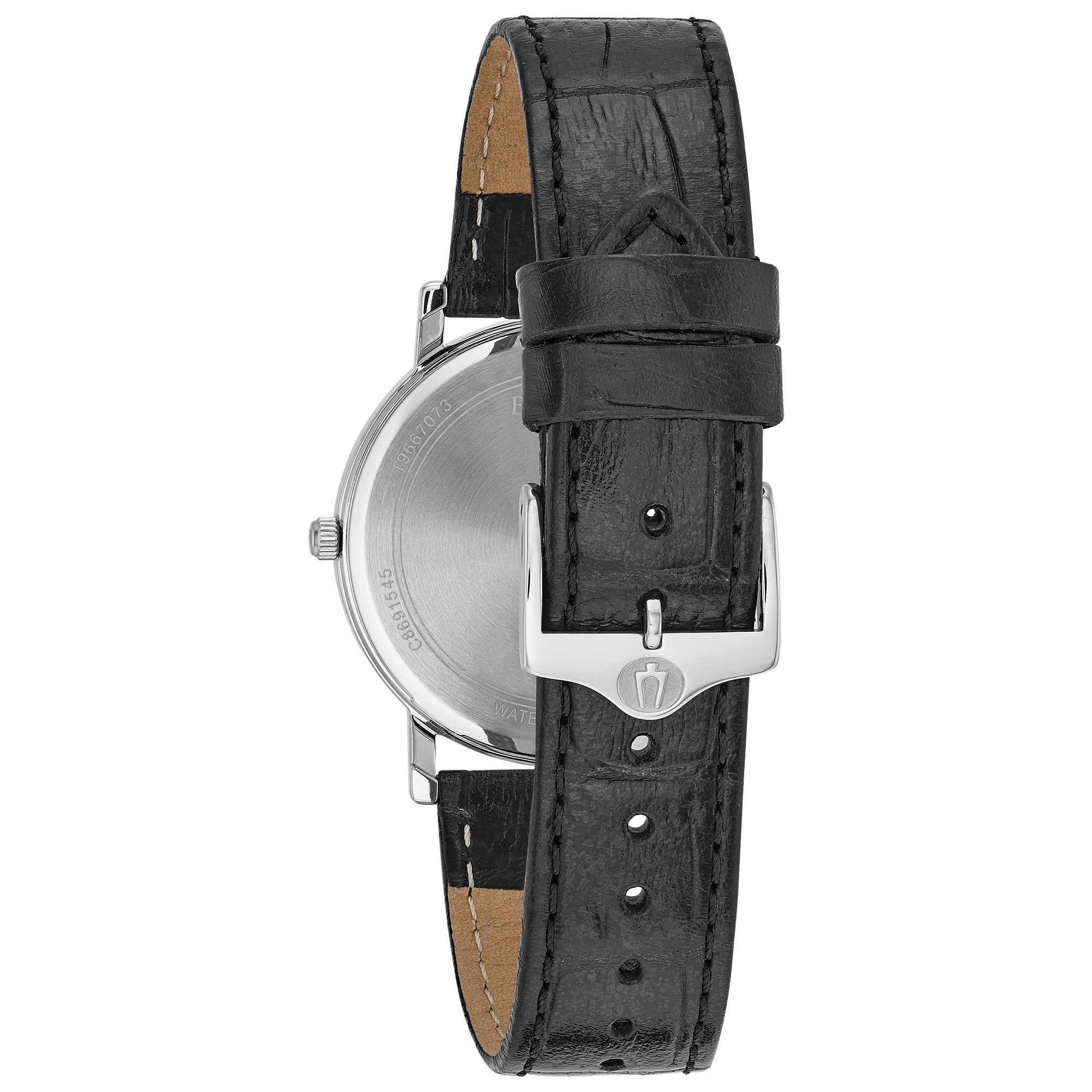 Bulova Classic 96B104 watch, back view
