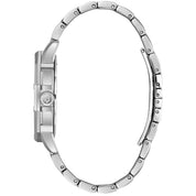 Montre Bulova Octava 96C134, cadran argent, vue de profil