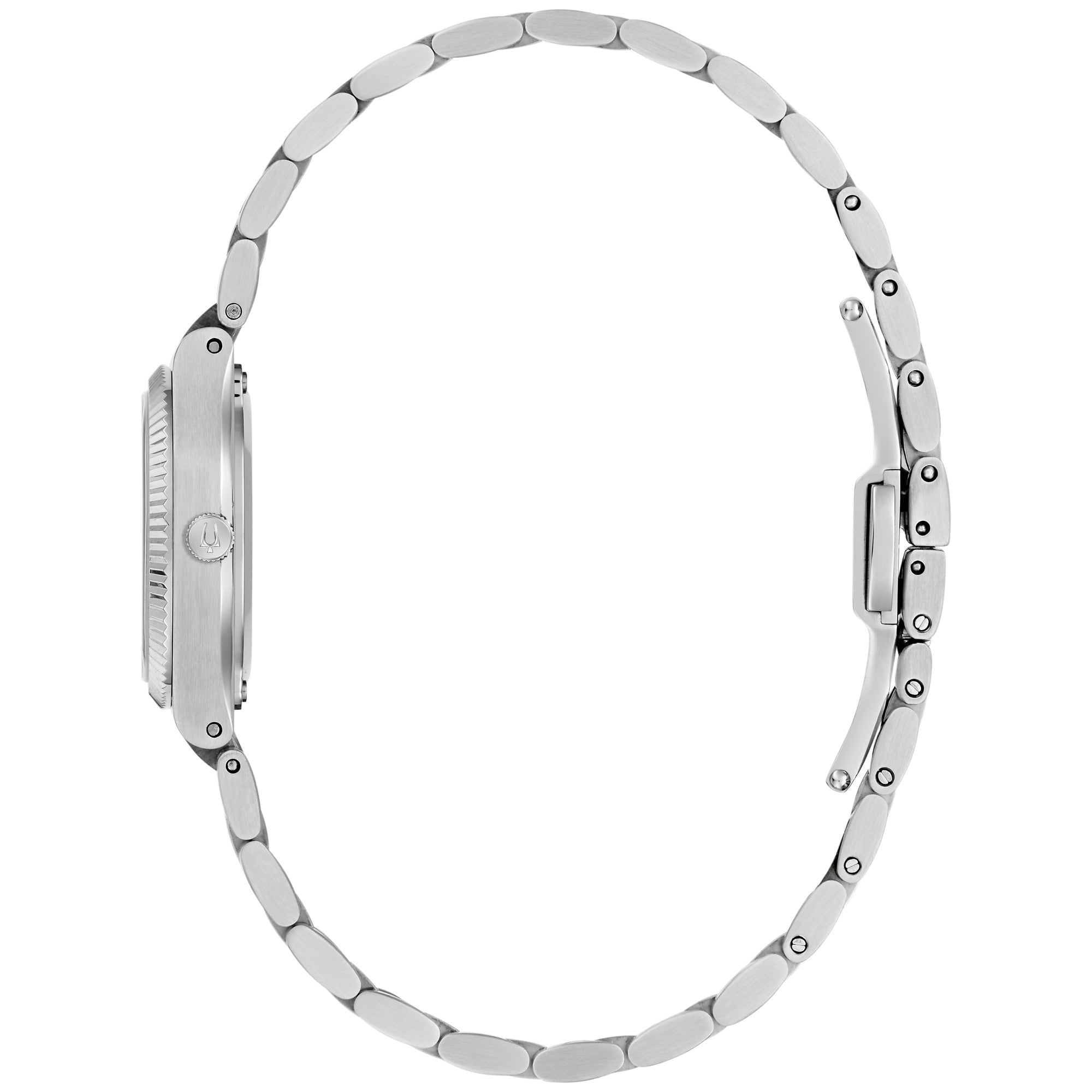 Montre Bulova Super Seville 96L353, cadran nacre, vue de profil