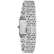 Bulova Quadra 96P202 watch, back view