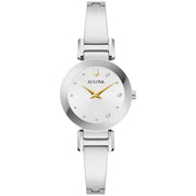 Montre Bulova Marc Anthony Futuro 96P241, cadran argent, vue de face